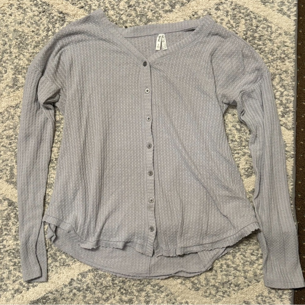 Size S Mudd gray button up